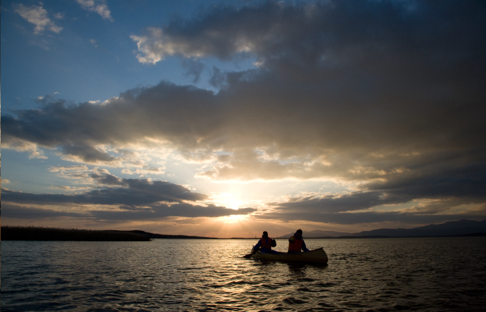 秘境カヌー体験写真