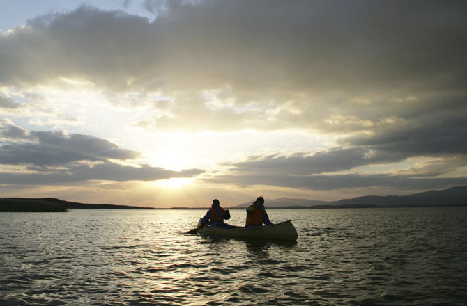 秘境カヌー体験