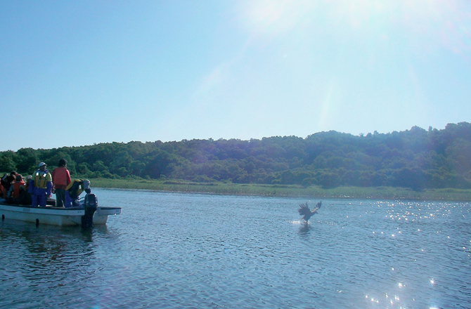 クッチャロ湖 漁業体験